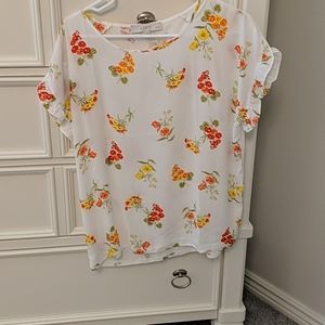 LOFT Brand Floral Blouse LP